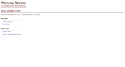 Desktop Screenshot of datapp.presidiosports.com